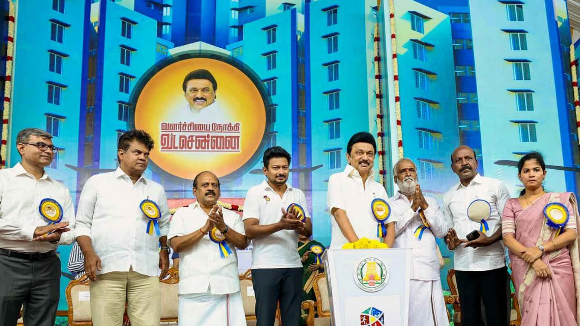 PROGRESS REVIEW OF NORTH CHENNAI DEVELOPMENT PROJECTS